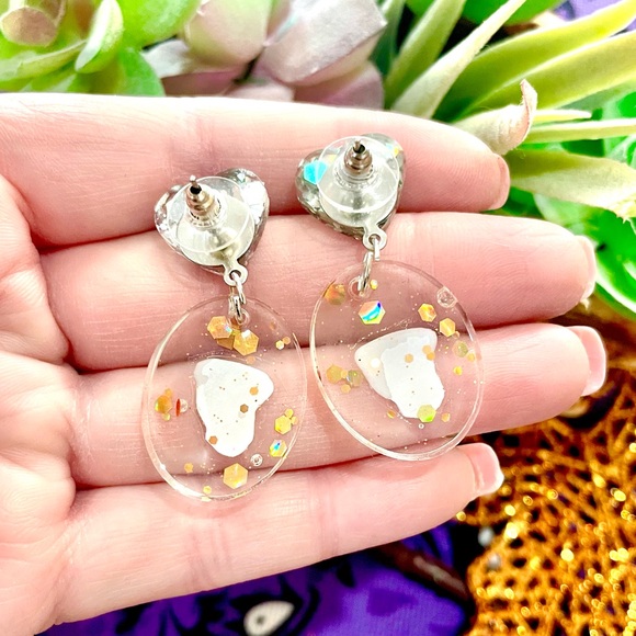 Chip Dangle Earrings - Picture 4 of 4